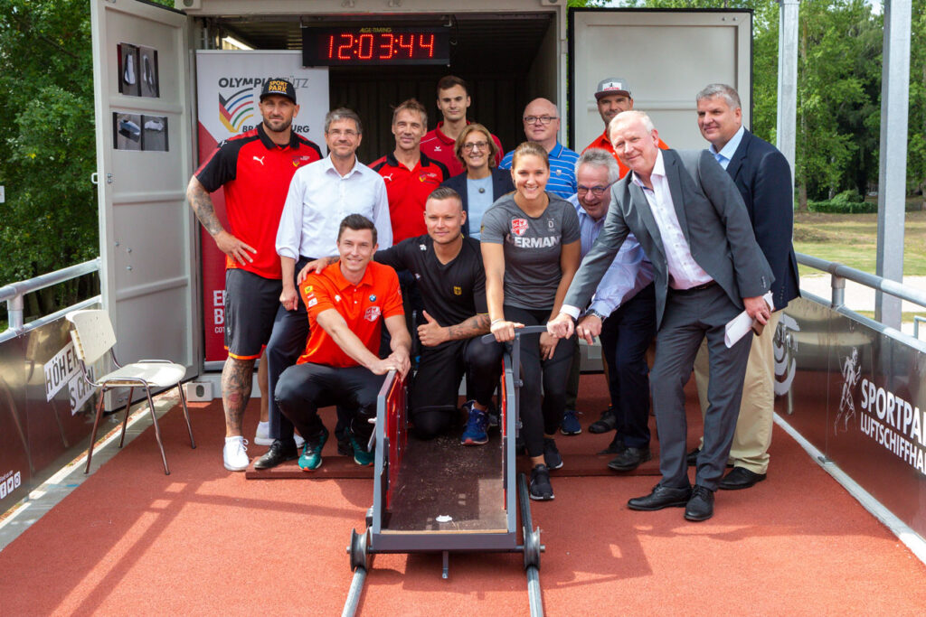 Bobsport Potsdam - feierliche Eröffnung Bobsport Potsdam - feierliche Eröffnung